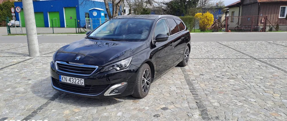 peugeot Peugeot 308 cena 37500 przebieg: 96720, rok produkcji 2016 z Ostrów Lubelski